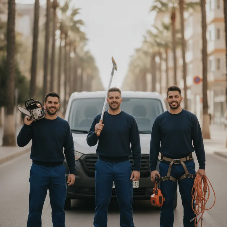 Abbattimento Alberi team a Oristano